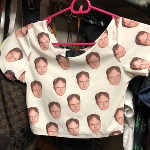 crop top Rain Wilson (Dwight from office)